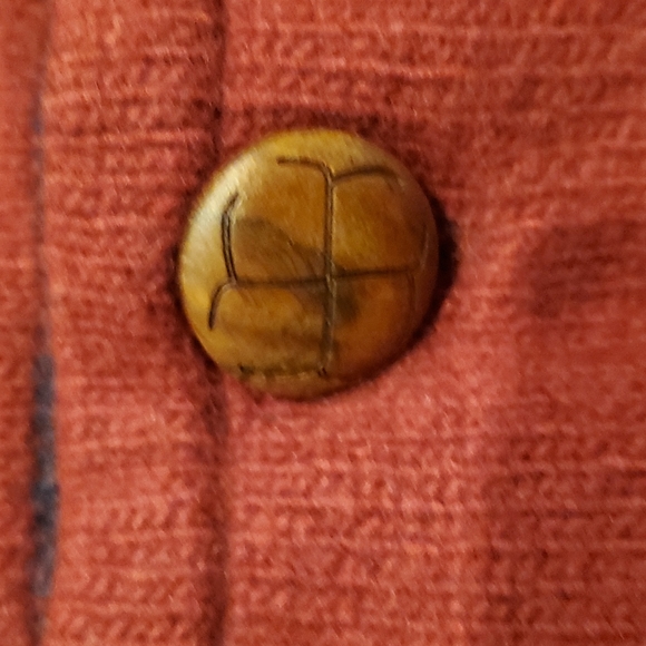 Womens Levi Strauss Cardigan with Elbow Patches - Picture 3 of 6